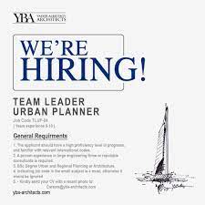 How to redeem yba codes? Yba Architects On Twitter Yba Is Hiring Team Leader Urban Planner Job Code Tlup 04 Landscape Architect Job Code La 05 Kindly Send Your Cv With A Job Code And A Recent Photo To