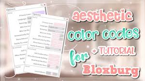 Fastest updated bloxburg codes 2021. Aesthetic Bloxburg Soft Neon Primary Rgb Color Theme Codes Bloxburg Update 0 9 2 Tutorial Youtube