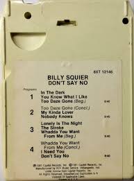 A chance to live.a need to find. Billy Squier Don T Say No Capitol 8xt 12146 S154318 Rock Rock Pop 8 Trackshop