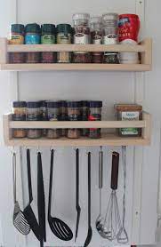 Hack the classic ikea bekväm spice rack into everything from kitchen and bathroom storage, a book rack, craft storage and more! Remodelaholic 25 Ways To Use Ikea Bekvam Spice Racks At Home