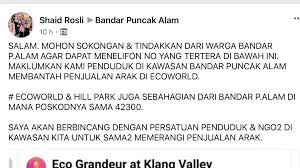 Самые новые твиты от persatuan penduduk taman pelangi semenyih (@tamanpenduduk): Petition Bantahan Penjualan Minuman Arak Di Jaya Grocer Ecoworld Oleh Penduduk Bandar Puncak Alam Change Org