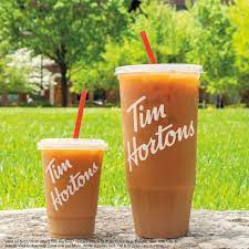1 oz hot water 2 oz coffee concentrate 3 tsp sugar 3 tsp vanilla extract 1 c milk 3. Tim Hortons U S Introduces Mom Sized Iced Coffee Free For Mom On Mother S Day Business Wire
