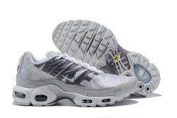 Great Nike Air Max Plus Tn Striped Pure Platinum Dark Grey White Wolf Grey At0040 003 Men S Running Shoes Sneakers Nike Air Max Mens Nike Air Nike Air