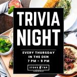 Thursday Trivia Night