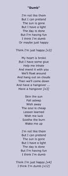 Dumb Nirvana Nirvana Quotes Nirvana Lyrics Nirvana Quotes Lyrics