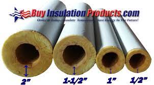Preformed foam tubes or sleeves are recommended for insulating hot water pipes, because standard foam insulation has a slit on the side so the tubes or sleeves fit easily over the pipes. Pipe Insulation Thickness Charts Buy Insulation Products