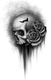Objets déco tendance, ustensiles de cuisine, linge de maison, etc. 10 Meilleures Idees Sur Cranes Et Roses Tete De Mort Cranes Tatouage De Crane