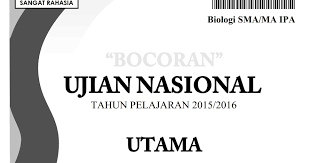 Baiklah berikut adalah soal dan pembahasan lengkap olimpiade nasional sma ma cabang biologi dari yang paling baru sampai paling lama. Berbagi Dan Belajar Bocoran Soal Un Biologi Sma Ipa 2016