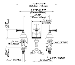 non standard (20cm) bathroom faucet