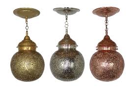 Moroccan Hanging Pendant Light From Badia Design Inc