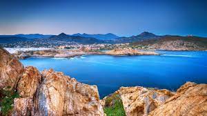 Grandiose font de l'ile rousse une station phare du bord de mer en corse. Balagne Hotel Le Grillon In Balagne Ile Rousse