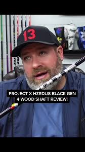 Club Junkie Podcast: Project X has their latest HZRDUS Black Gen 4 wood  shaft out and it is a smoother feeling, better performing version of the  original. #golf #golftiktok #golfwrx