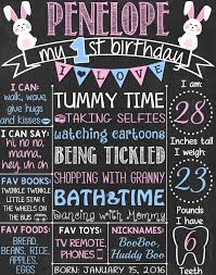 Birthday Poster Board Ideas Bunny Birthday Chalkboard Poster Some Bunny Is One 1st Etsy Chalkboard Poster Birthday Birthday Chalkboard 1st Birthday Signs