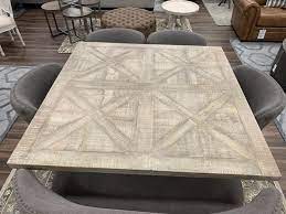 Brisbane 59 Square Dining Table New White Wash Classic Carolina Home Square Dining Tables Large Dining Room Table Dining Table
