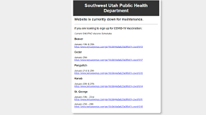 03.11.2021 · utah county health department. Southern Utah Health Site Crashes As Seniors Try To Snag Vaccine Appointments Kutv