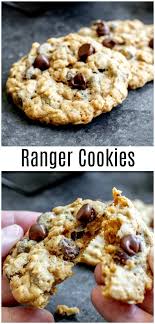 This Easy Ranger Cookies Recipe Sometimes Called Texas Ranger Cookies Is Made With Chocola Cookies Recipes Chocolate Chip Ranger Cookies Ranger Cookie Recipe