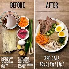 Beef Miso Ramen Every Monday I Make Something Fun For Me To Eat While I Watch The Bachelor And This Was Last N Delicious Dinner Recipes Healthy Eating Healthy