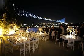 The Marmara Esma Sultan Table Decorations Wedding Reception Reception