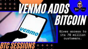 Such a feature would help accelerate mainstream adoption. Venmo Adds Bitcoin Access Given To Its 70 Million Customers Youtube