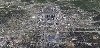 Google Earth 3d View Of Atlanta From The South Earth 3d Aerial City Photo