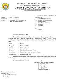 Contoh surat undangan resmi paling lengkap, dikemas rapi dan menarik dengan menggunakan gaya bahasa yang enak dibaca, sehingga menciptakan rasa nyaman bagi para pembaca pada saat mempelajarinya. Format Surat Undangan Bpd Guru Paud