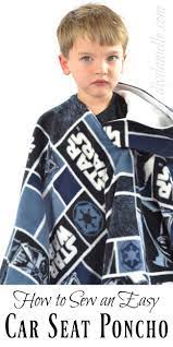 Diy Carseat Poncho For Kids Car Seat Poncho Diy Baby Clothes Toddler Poncho