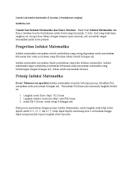 Check spelling or type a new query. Contoh Soal Induksi Matematika Pdf