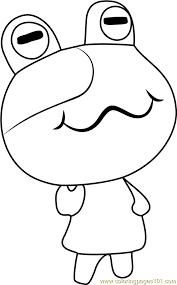 Hope you are having a great month so far. Jeremiah Animal Crossing Coloring Page For Kids Free Animal Crossing Printable Coloring Pages Online For Kids Coloringpages101 Com Coloring Pages For Kids