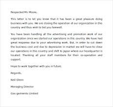 You can tailor your letter to fit your particular business objectives, however you can still use the basic framework of these letters to communicate your closing specifications. Free 11 Sample Closing Business Letter Templates In Pdf Ms Word