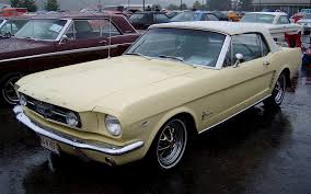 Image result for Phoenician Yellow 1964 Mustang