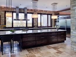 And today's kitchen islands tend to be big, with a third measuring more than 7 feet long and islands today are designed to make a statement, with colors and materials that call attention to. Large Kitchen Islands Hgtv