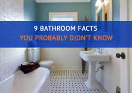 The average person visits the toilet 2500 times a year. 9 Bathroom Facts You Probably Didn T Know Advanced Septic Services
