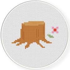 Come vi ho già detto, ho avuto dei seri problemi con internet, che non potevo collegarmi al pc, così nel frattempo. Log Cross Stitch Pattern Daily Cross Stitch