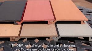 Browse plastic wall covering today. Coowin Lightweight Wpc Wall Cladding Exterior Wall Panel Tf 04w 157x21mm Youtube