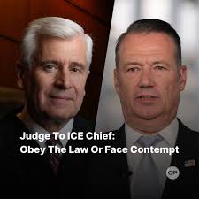 This Court has been extremely patient.” Chief Judge Patrick Schiltz has  ordered ICE Acting Director Todd Lyons into his Minnesota courtroom after  officials allegedly ignored dozens of rulings granting bond hearings to