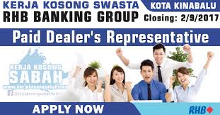 Bed and breakfast kota kinabalu. Job Vacancy Sabah Paid Dealer S Representative Rhb Banking Group Jawatan Kosong Terkini Negeri Sabah