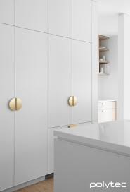 Polytec's new bevel edge profile provides a sleek, seamless looking door reflecting the current kitchen trends by giving a modern, minimalistic appearance without any handle hardware interruption. Kitchen Photo Gallery Polytec