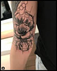 Rose On A Spider With Its Web Tattoo Designs 2018 2019 Tattoo Tribal Tattoos Web Tattoo Tattoo Designs