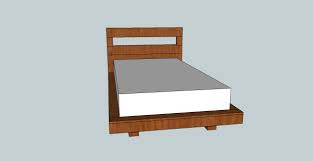 The base of the platform is sufficiently strong and robust to support. Twin Size Floating Platform Bed Plan Diy My Home