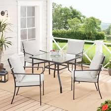 3 out of 5 stars, based on 2 reviews 2 ratings current price $258.99 $ 258. Mainstays Richmond Hills 5 Piece Patio Dining Set Walmart Com Walmart Com