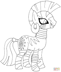 My Little Pony Zecora coloring page | Free Printable Coloring Pages