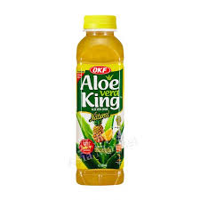 Okf Aloe Vera King Natural Drink 500ml Pineapple Juice Asia Market Aloe Vera King Aloe Vera Juice Drink Natural Drinks