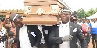 Tali disimpul sebanyak tiga kali. Mengenal Dancing Pallbearers Tarian Tradisi Gotong Peti Mati Yang Sedang Viral Merdeka Com