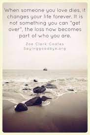 Even a brief statement letting them know you are thinking of them during their time of grief can be comforting when they are deeply mourning. When Someone You Love Dies It Changes Your Life Forever Miss Mom Grieving Quotes Grief