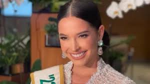 La Miss Internacional Andrea Rubio llegó cautivando miradas y a la prensa  en Filipinas (+Video)