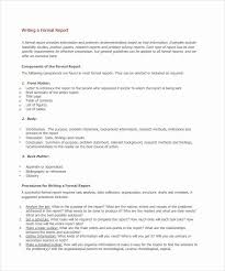 Formal Business Report Example Beautiful Formal Report Template 12 Download Documents In Pdf Statement Template Business Letter Format Report Template
