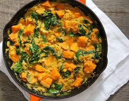 Sweet Potato Pineapple Curry Emma S Little Kitchen Recipe Sweet Potato Lentil Sweet Potato Spinach Paleo Sweet Potato