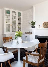Eat In Kitchen With Fireplace Vintage Dining Room Kitchen Dining Sets Kitchen Fireplace Mixed Dining Chairs