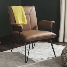 We Found 21 Cheap But Expensive Looking Chairs At Walmart Leather Armchair Modern Mid Century Leather Armchair Mid Century Modern Leather Arm Chair