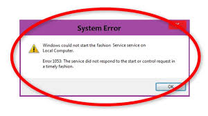 How To Fix Error 1053 The Service Did Not Respond To The Start Or Control Request Windows 10 8 7 Youtube